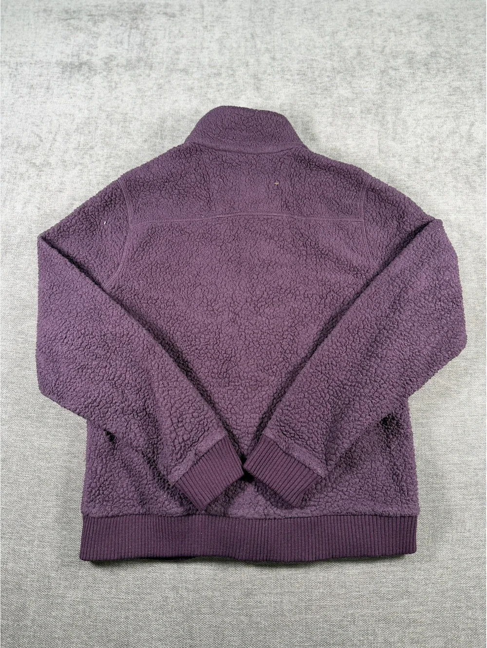 Carhartt XS Relaxed Fit Purple Fleece Jacket Made in Jordan